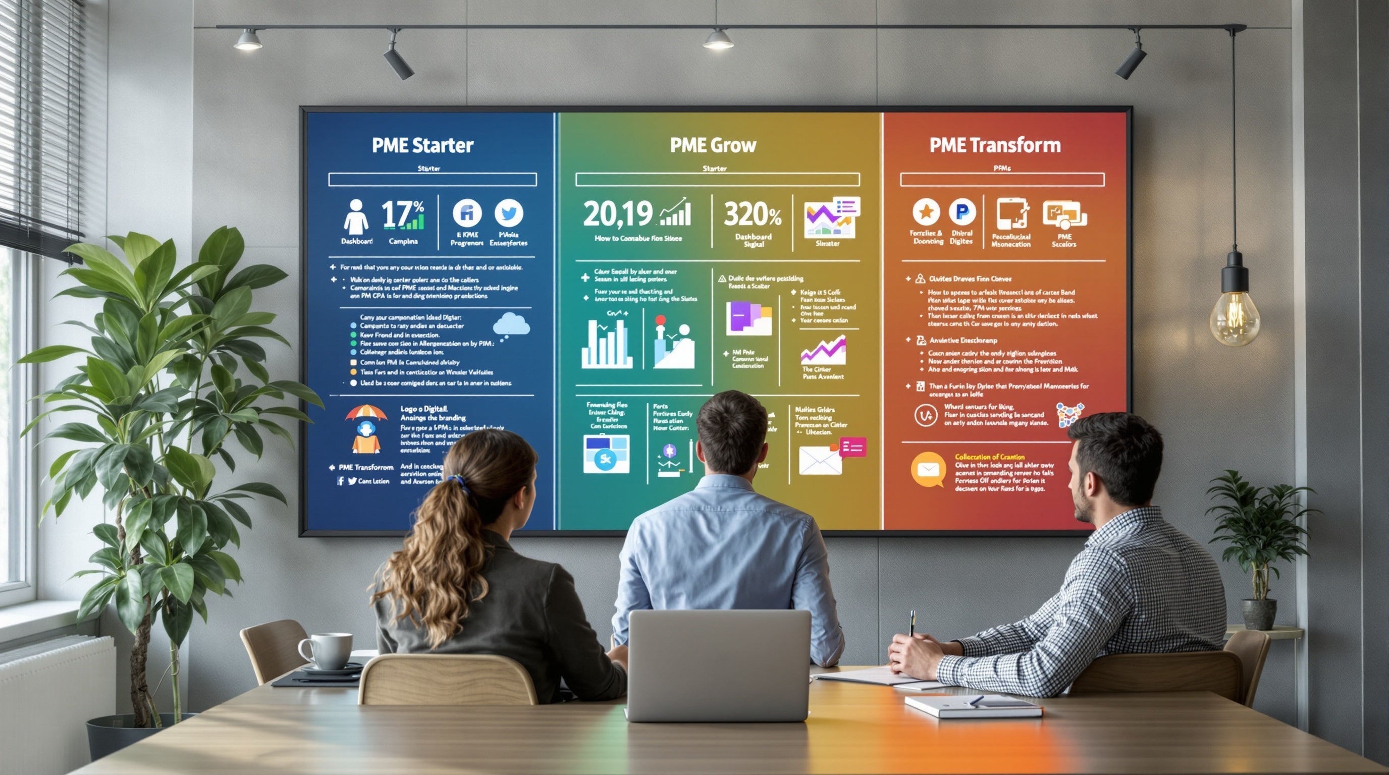 Comparativo de planos de serviços de marketing digital MADIT